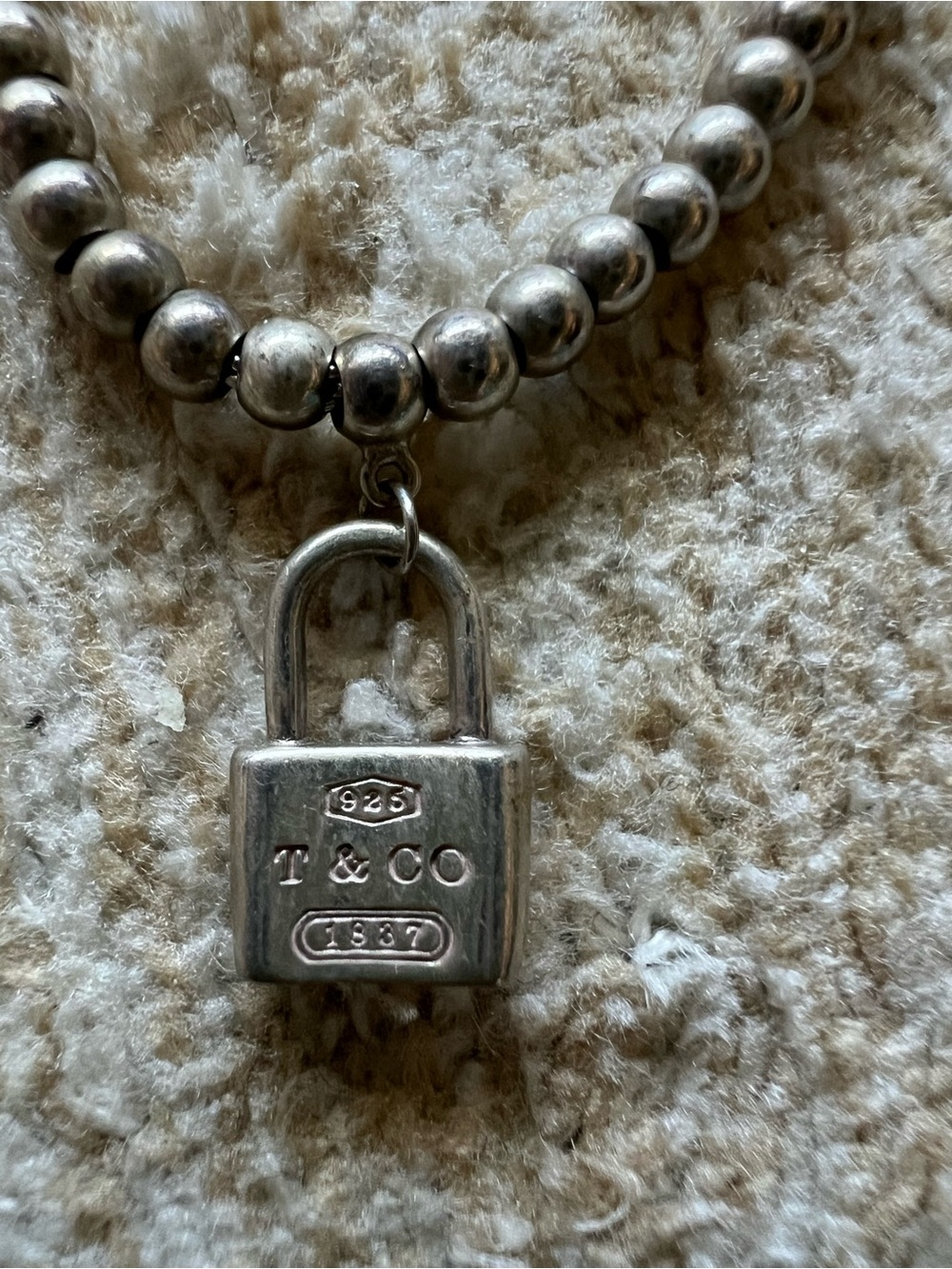 Tiffany & Co mini bead bracelet